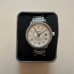Fossil Silver-Tone Watch